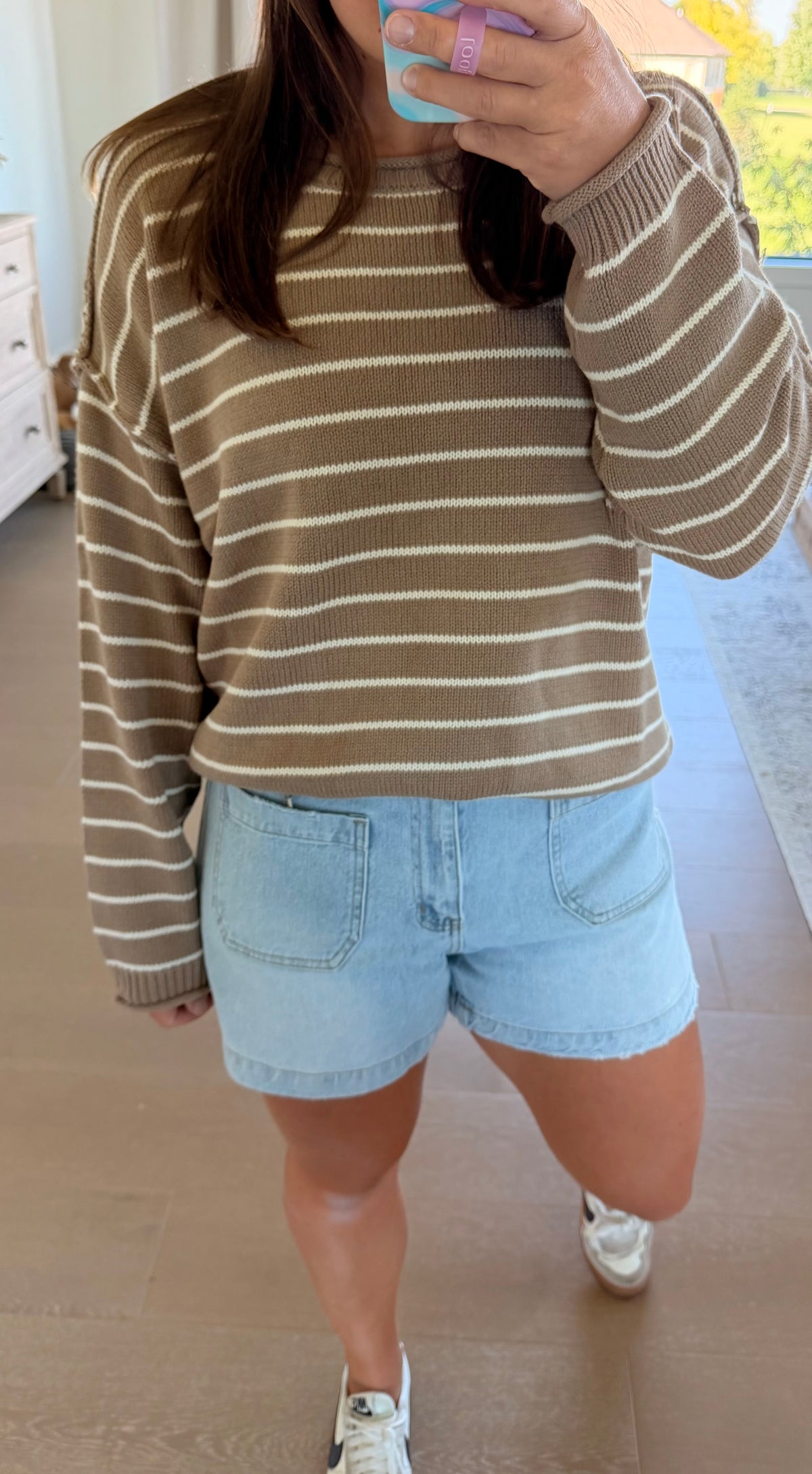 The Callie Striped Sweater