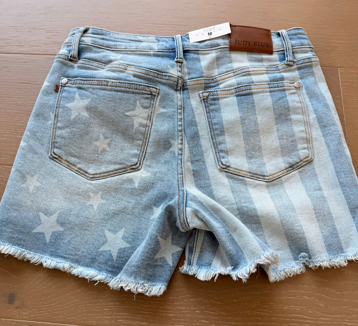 The American Midrise Denim Shorts