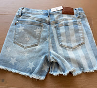 The American Midrise Denim Shorts
