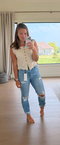 The Maria Crochet Top