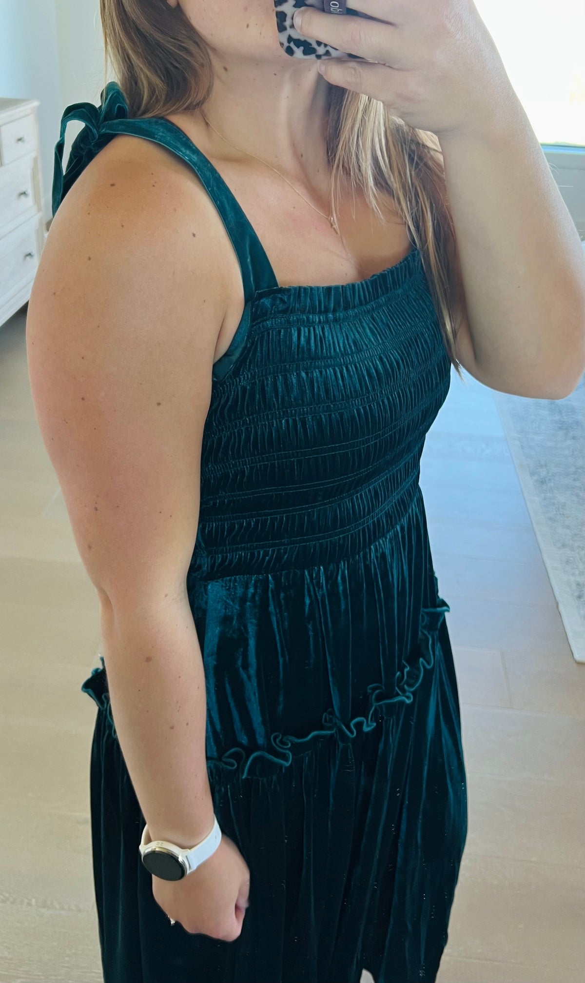 The Chloe Velvet Dress