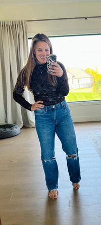 The Promiscuous Burnout Velvet Top