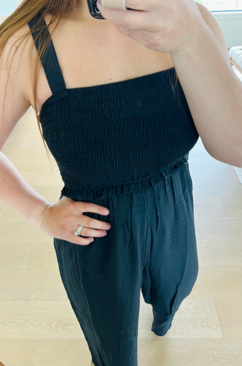 The Darling Wide Leg Jumpsuit