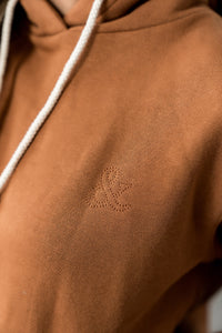 Ampersand Staple Hoodie — Toffee