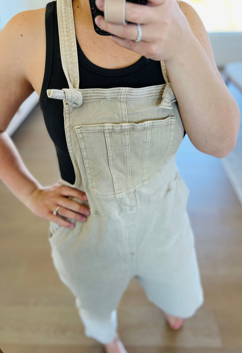 The Beverly Knot Strap Overalls