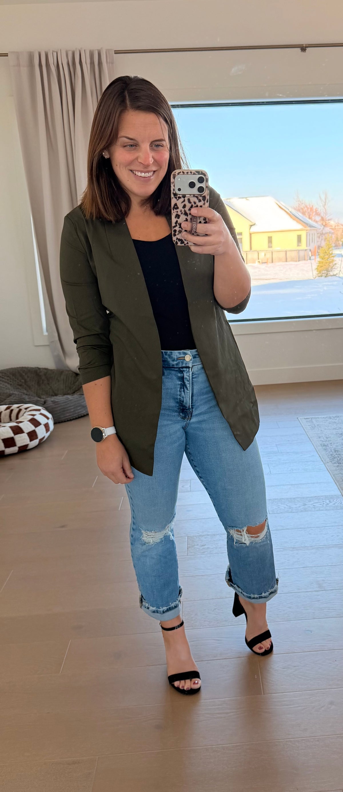 The Madeline Longline Blazer