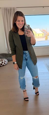 The Madeline Longline Blazer