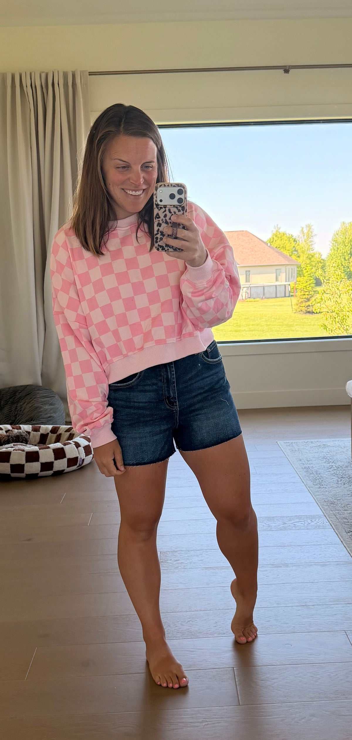 The Cool Vibes Cropped Crewneck