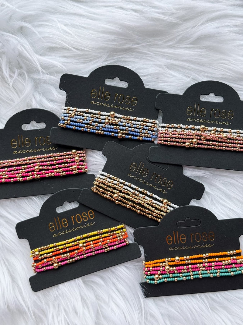 The Beaded Bracelet Stack