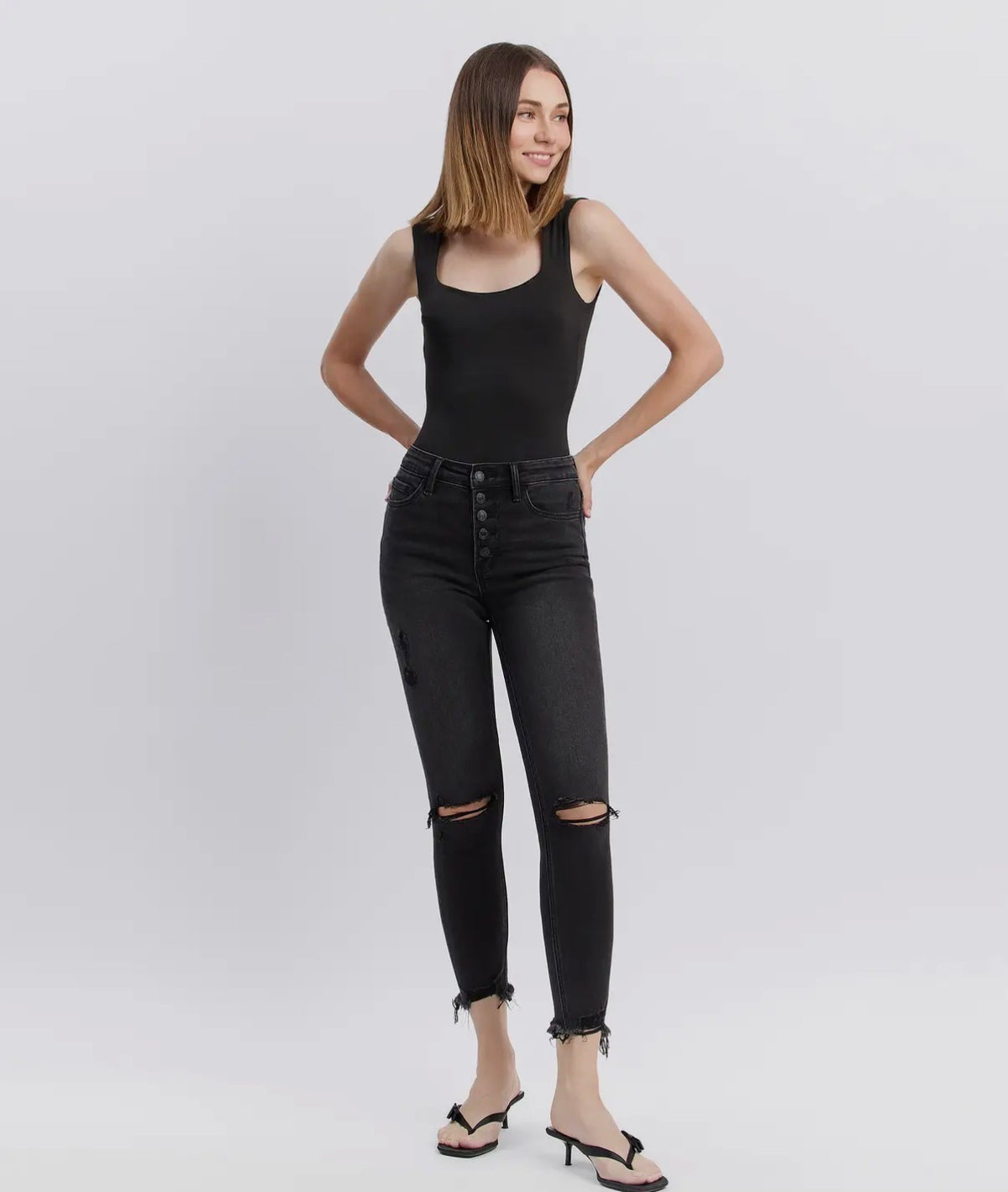 The Dark Kept Secret Highrise Jeans