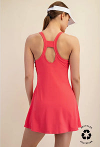 The Tara Athletic Romper Dress