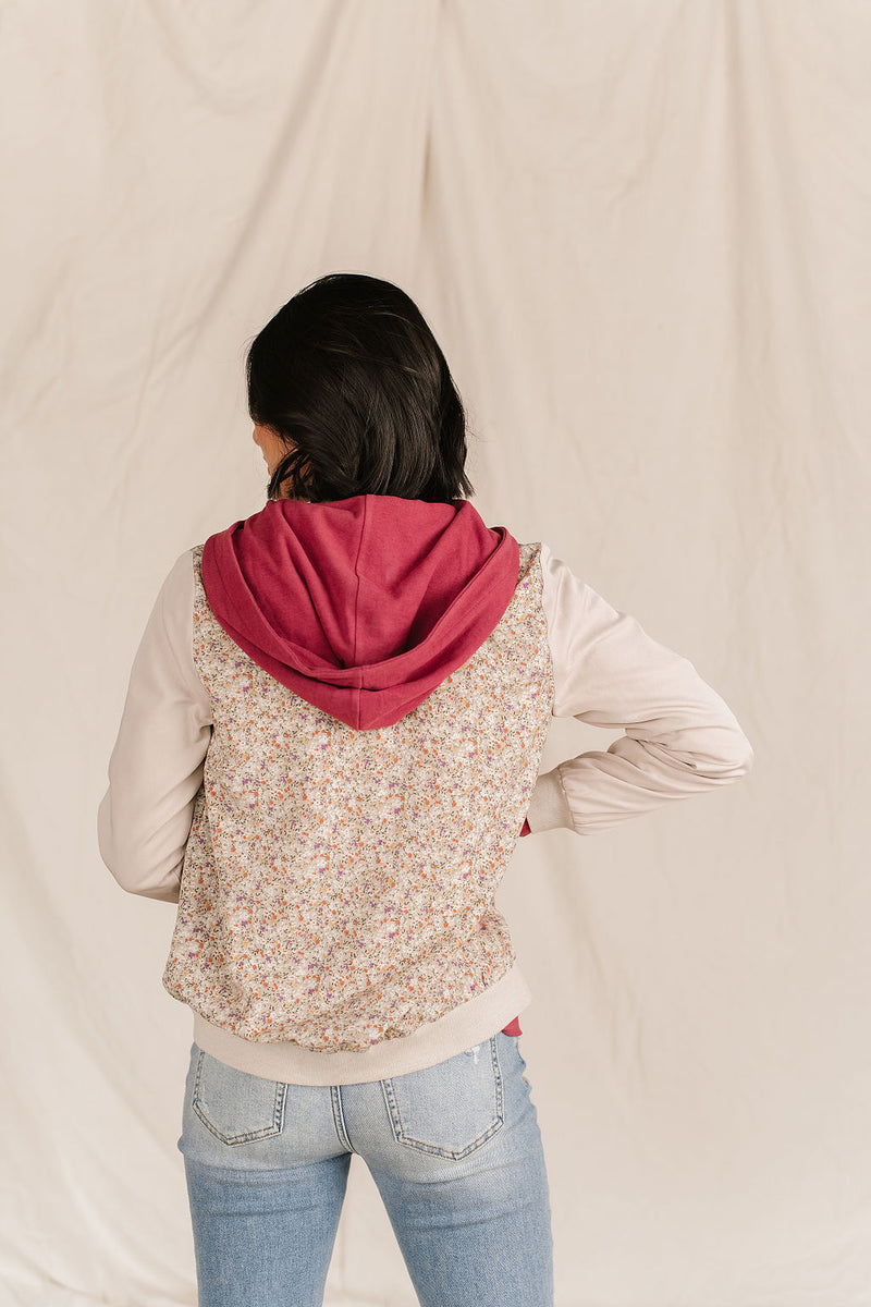 Ampersand Bomber Jacket — Pastel Petals