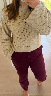 The Willow Knit Crewneck Sweater