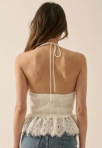 The Sweetie Pie Halter Top